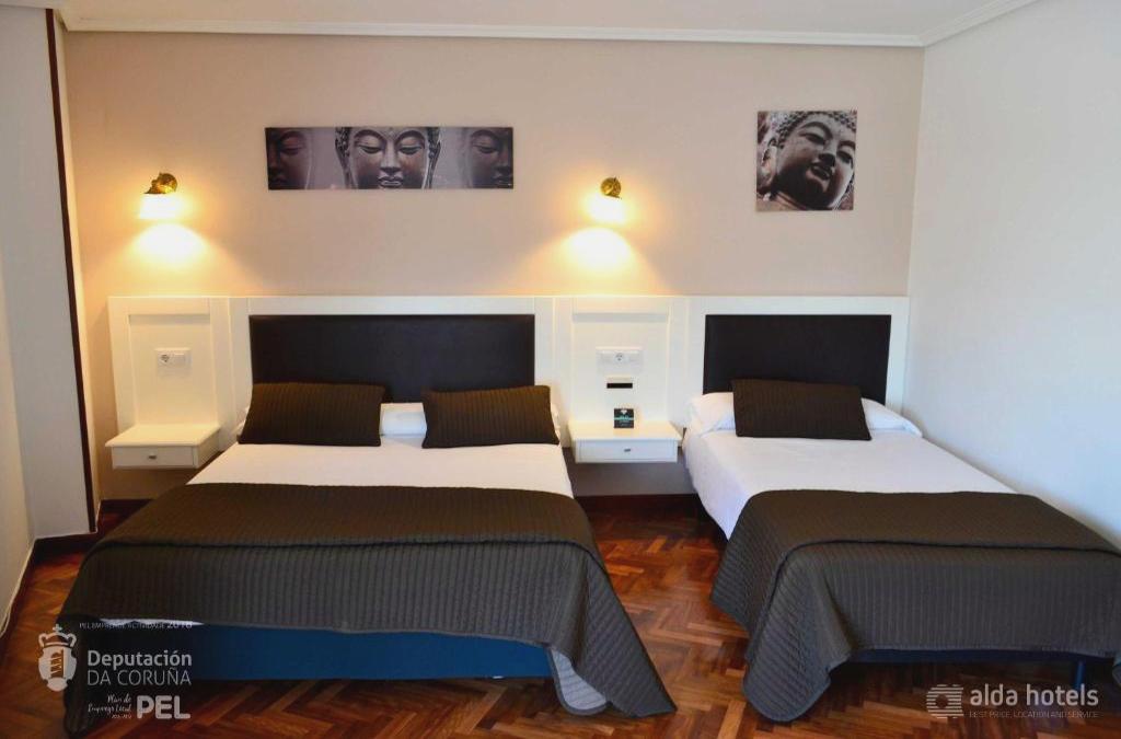 Hotel al lado de la playa Santa Cristina, A Coruña